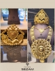 Komplet nakit za grudi i kruna (ukras za glavu) od žutog zlata