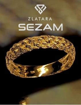 Prsten od žutog zlata